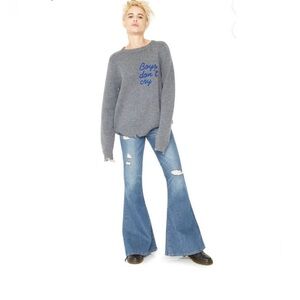 NWOT Free People X Sandrine Rose Super Flare Jeans